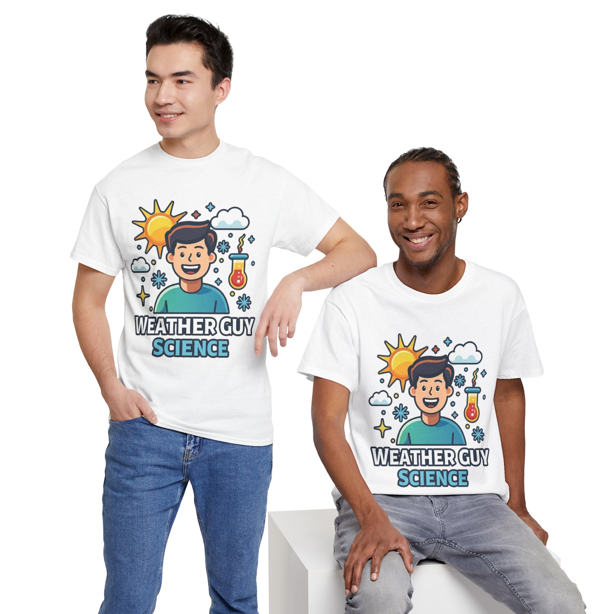 Weather Guy Science T-Shirt - Image 5