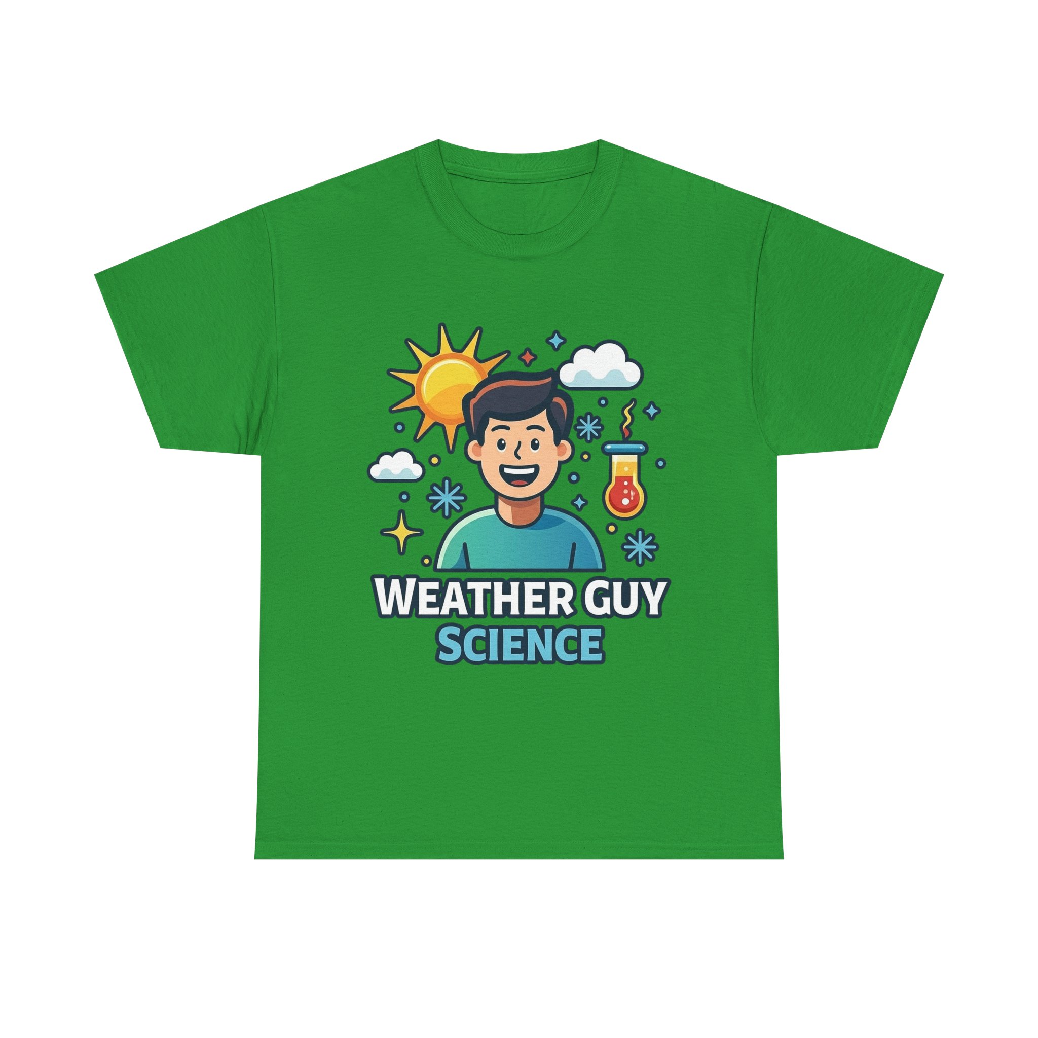 Weather Guy Science T-Shirt | God Made Science Genesis 1:1 Tee - Image 41