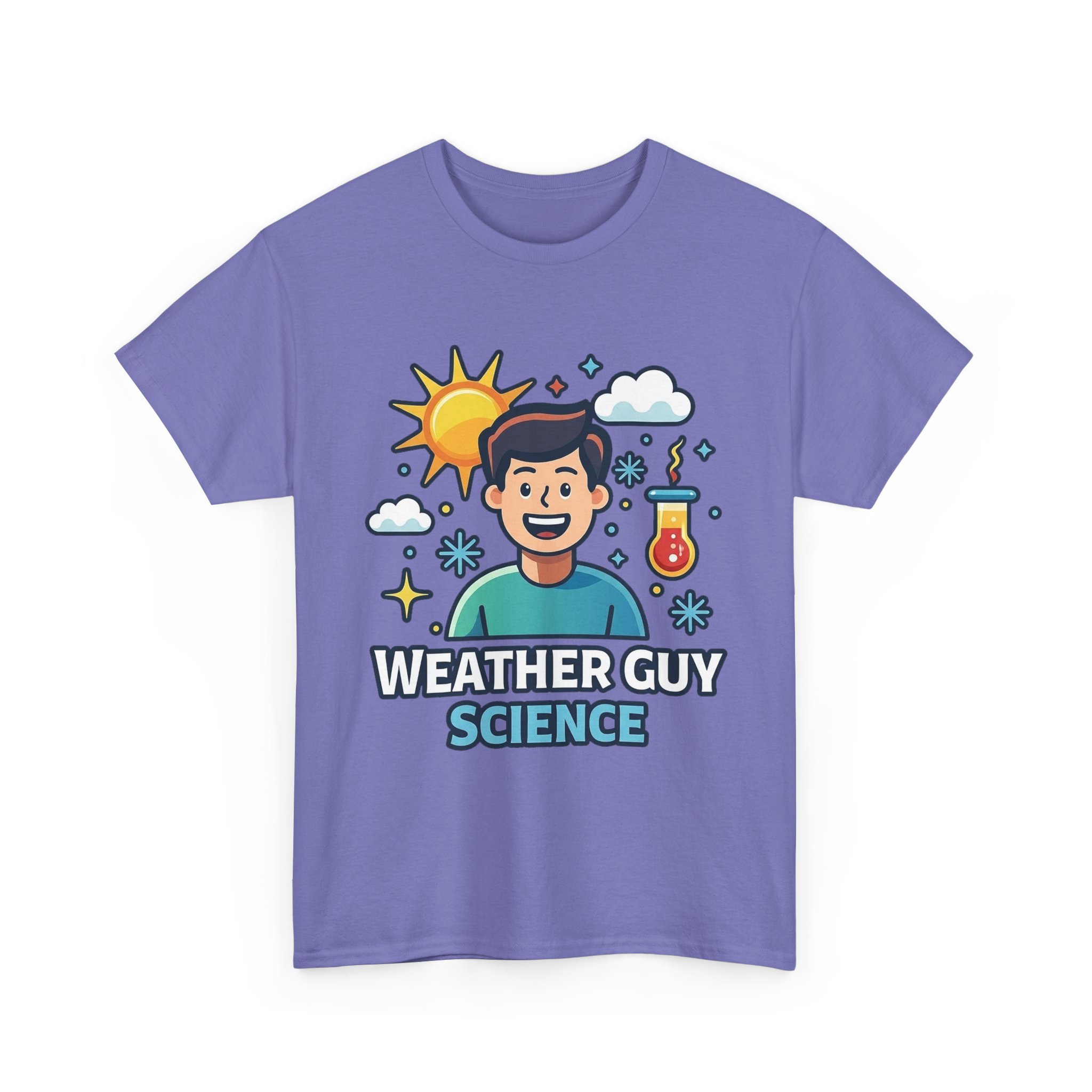 Weather Guy Science T-Shirt | God Made Science Genesis 1:1 Tee - Image 31