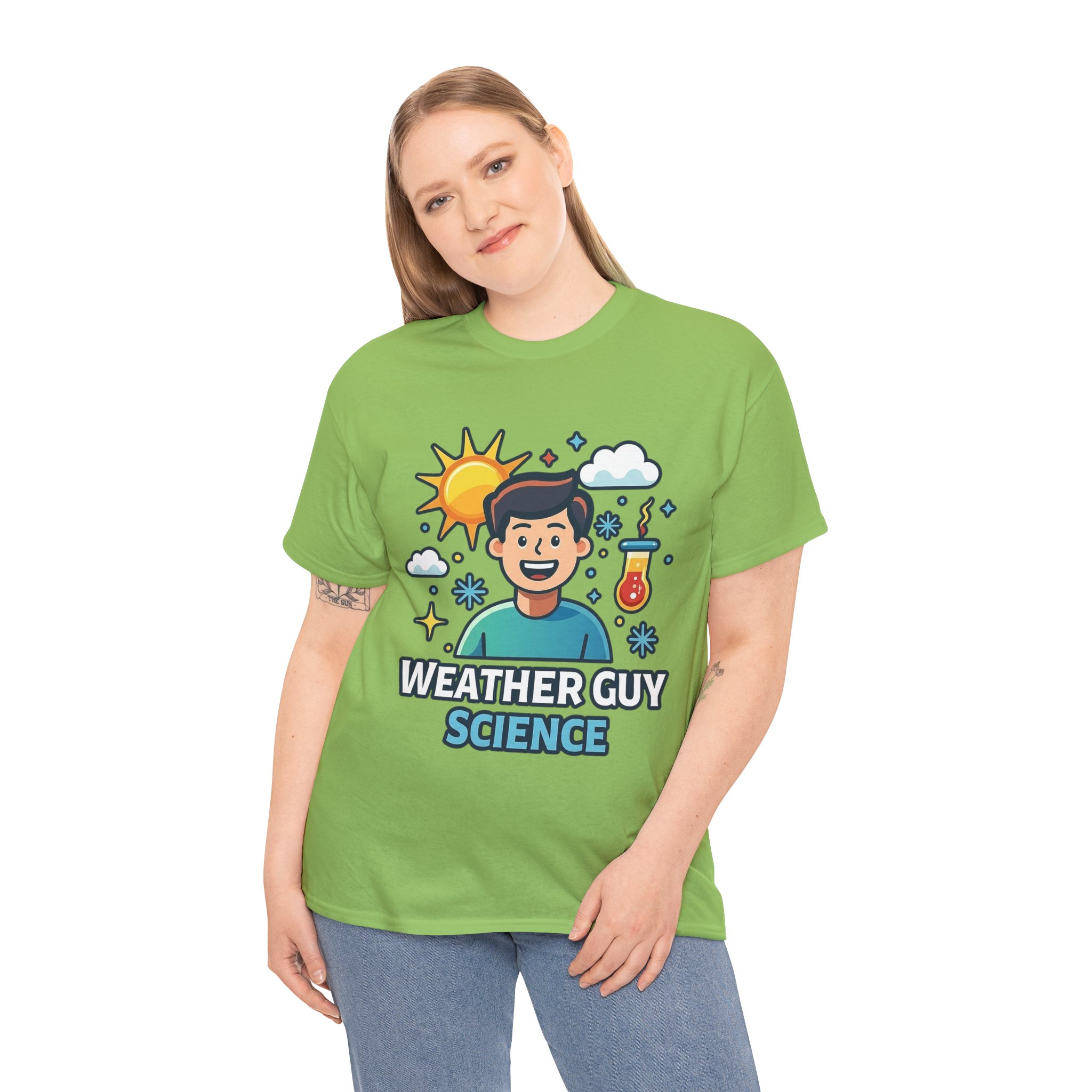 Weather Guy Science T-Shirt - Image 32