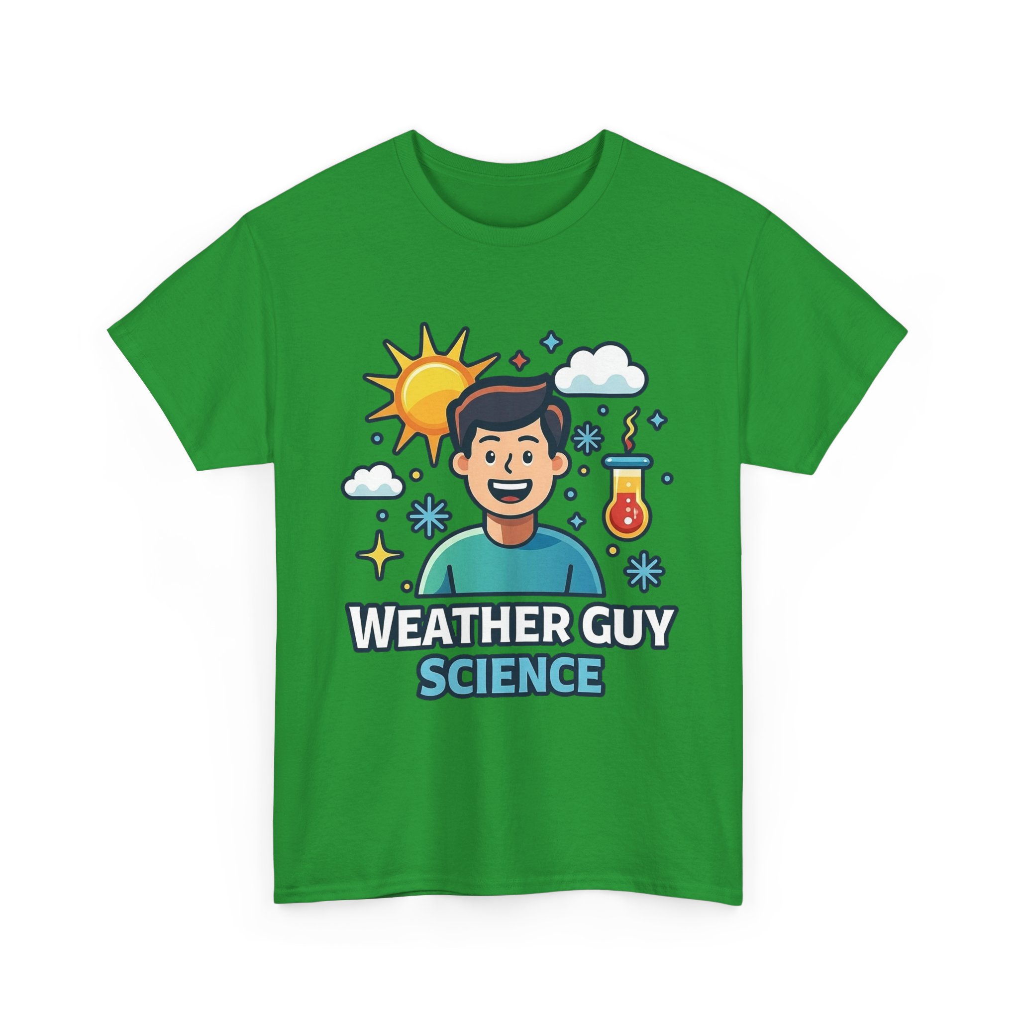 Weather Guy Science T-Shirt | God Made Science Genesis 1:1 Tee - Image 43