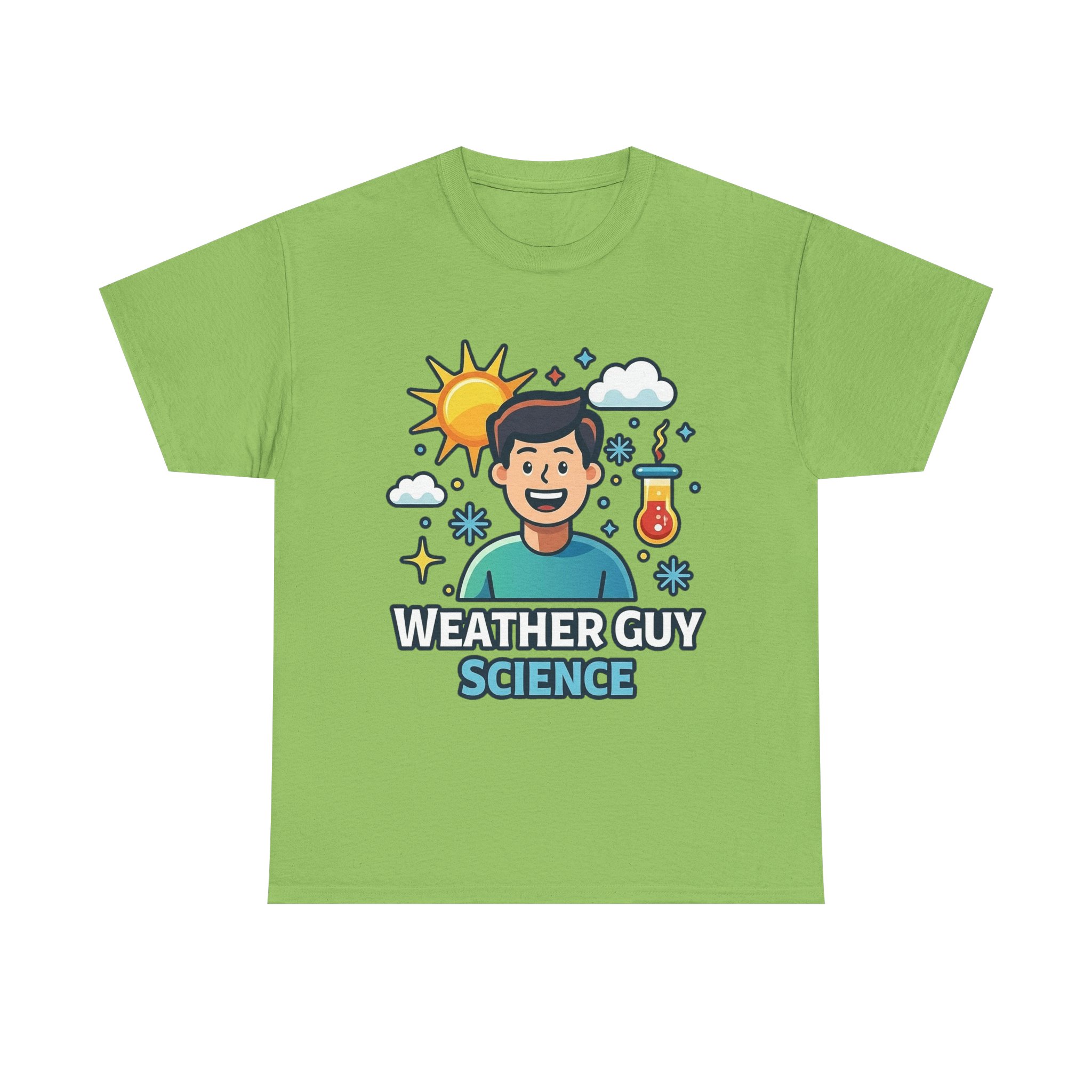 Weather Guy Science T-Shirt | God Made Science Genesis 1:1 Tee - Image 17