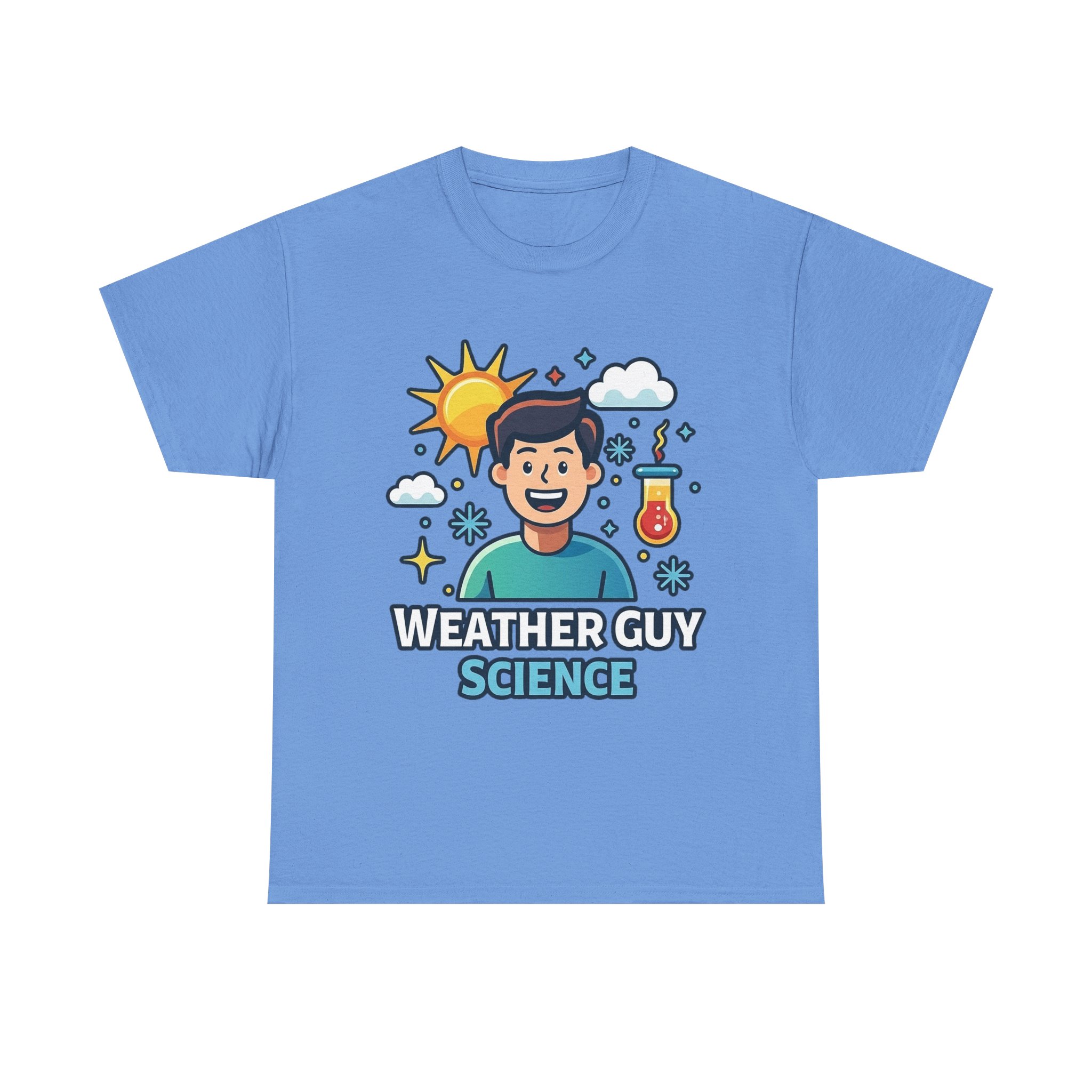 Weather Guy Science T-Shirt | God Made Science Genesis 1:1 Tee - Image 25