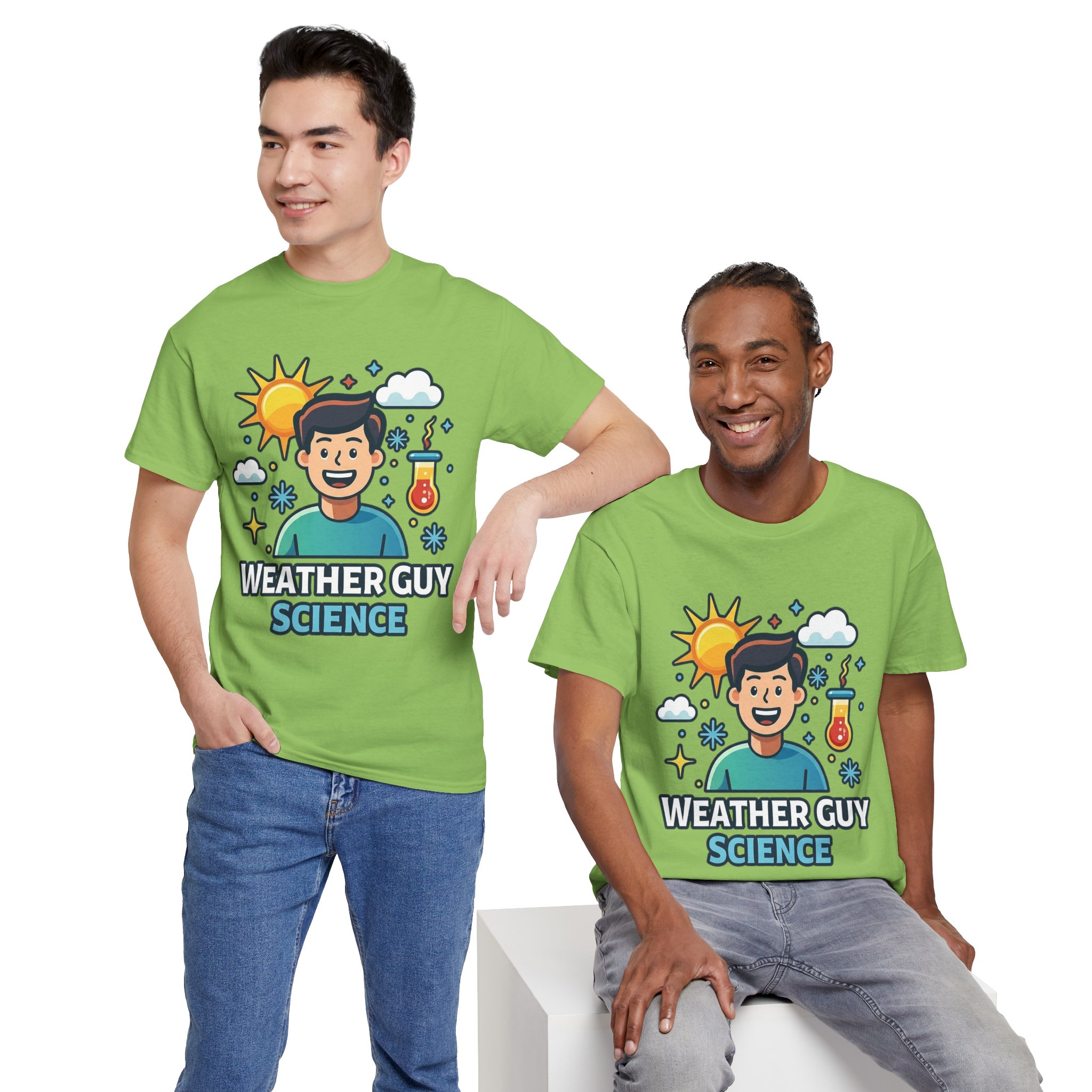 Weather Guy Science T-Shirt - Image 33