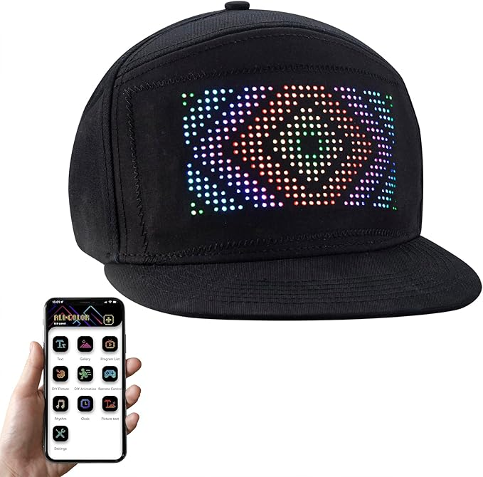 Programmable LED Hat