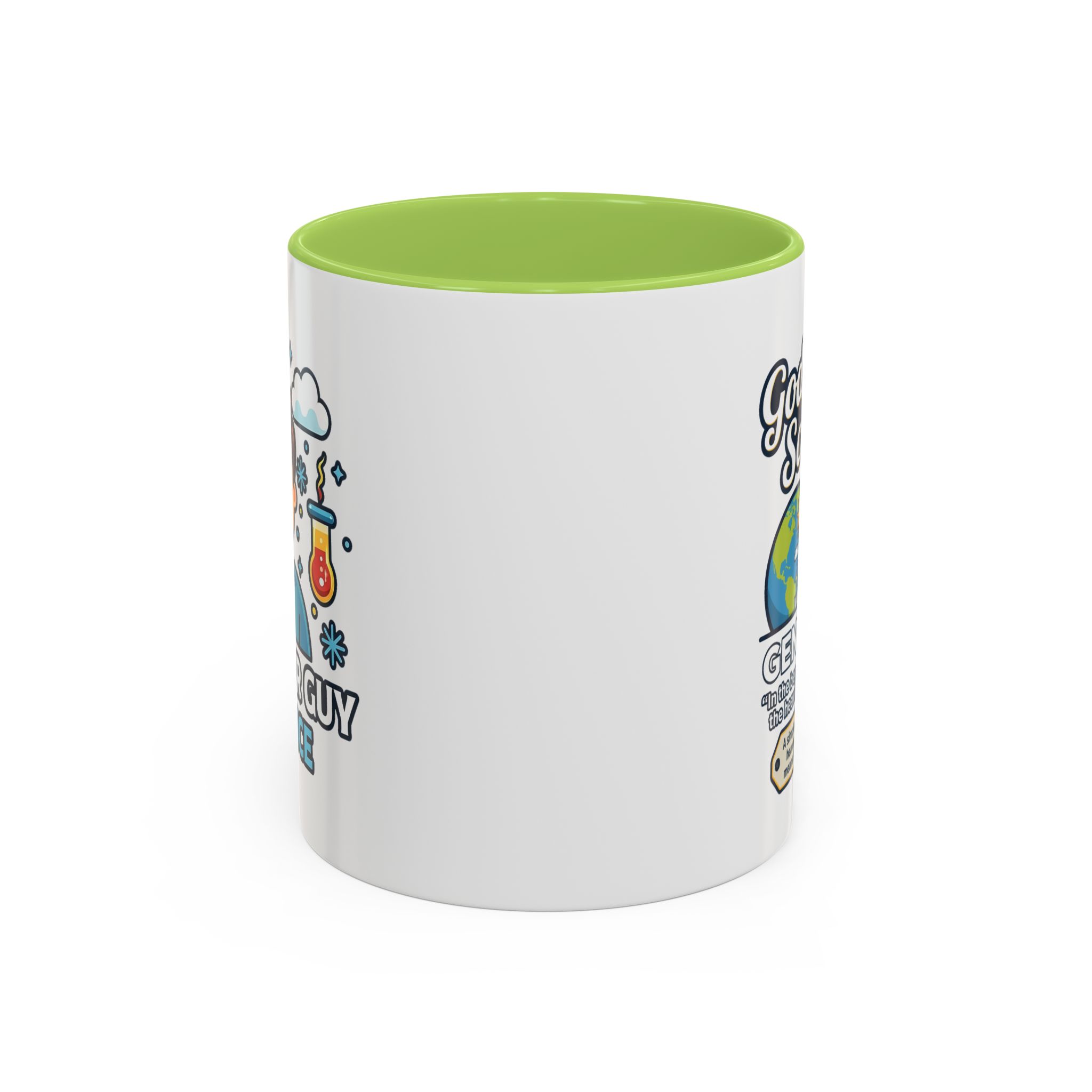 God Made Science Coffee Mug — "Genesis 1:1" Christian Faith & Science Accent Mug - Image 72