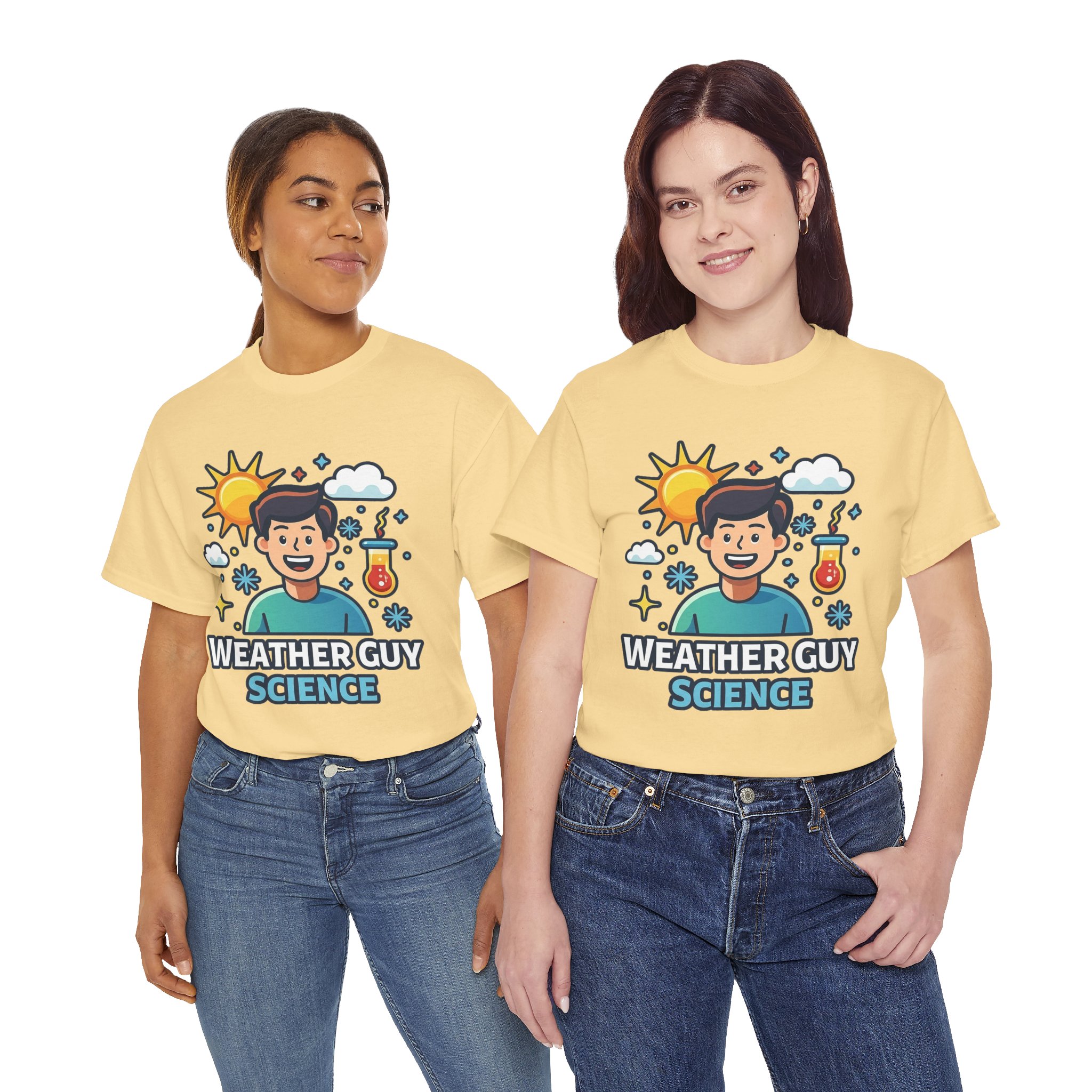 Weather Guy Science T-Shirt - Front Print Only - Image 13