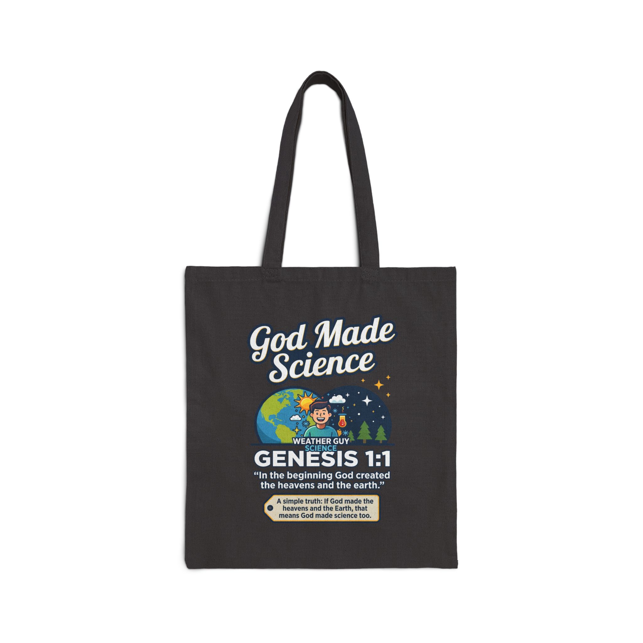 Cotton Canvas Tote Bag - Image 6