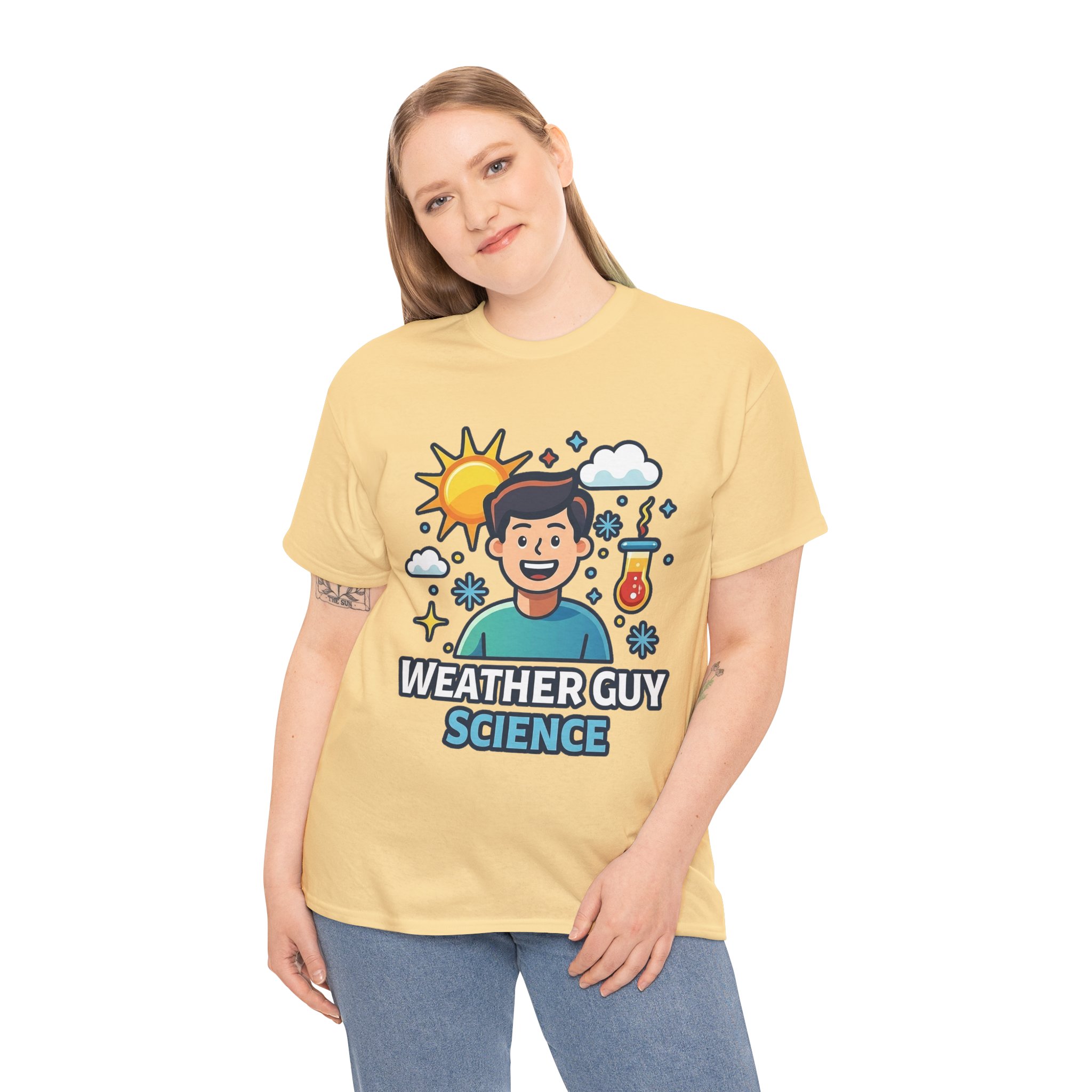 Weather Guy Science T-Shirt - Front Print Only - Image 11
