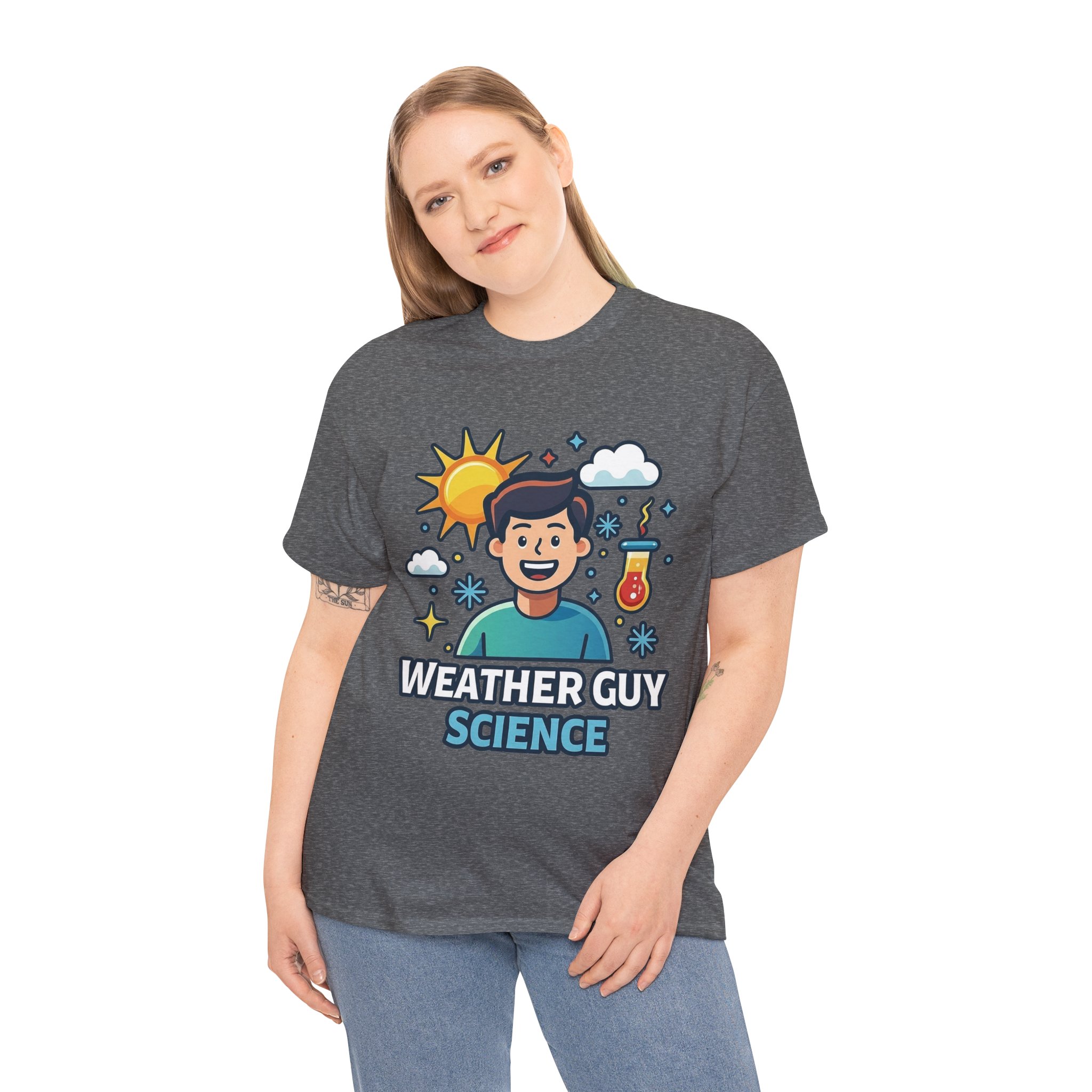 Weather Guy Science T-Shirt - Front Print Only - Image 39