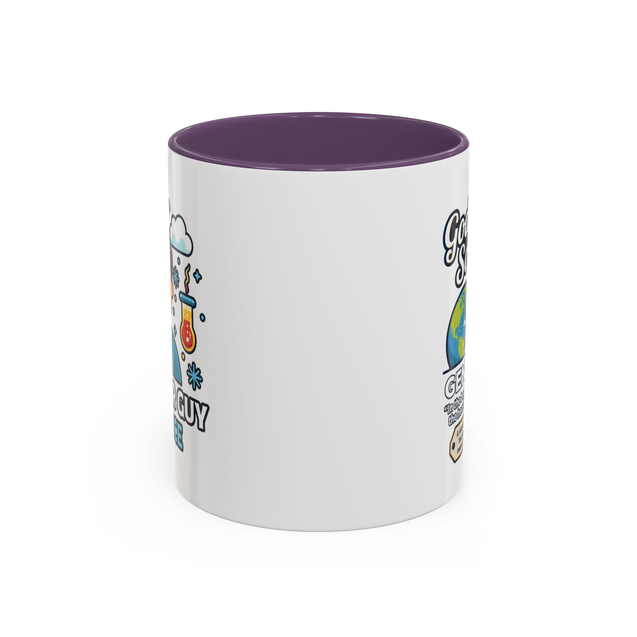 God Made Science Coffee Mug — "Genesis 1:1" Christian Faith & Science Accent Mug - Image 77