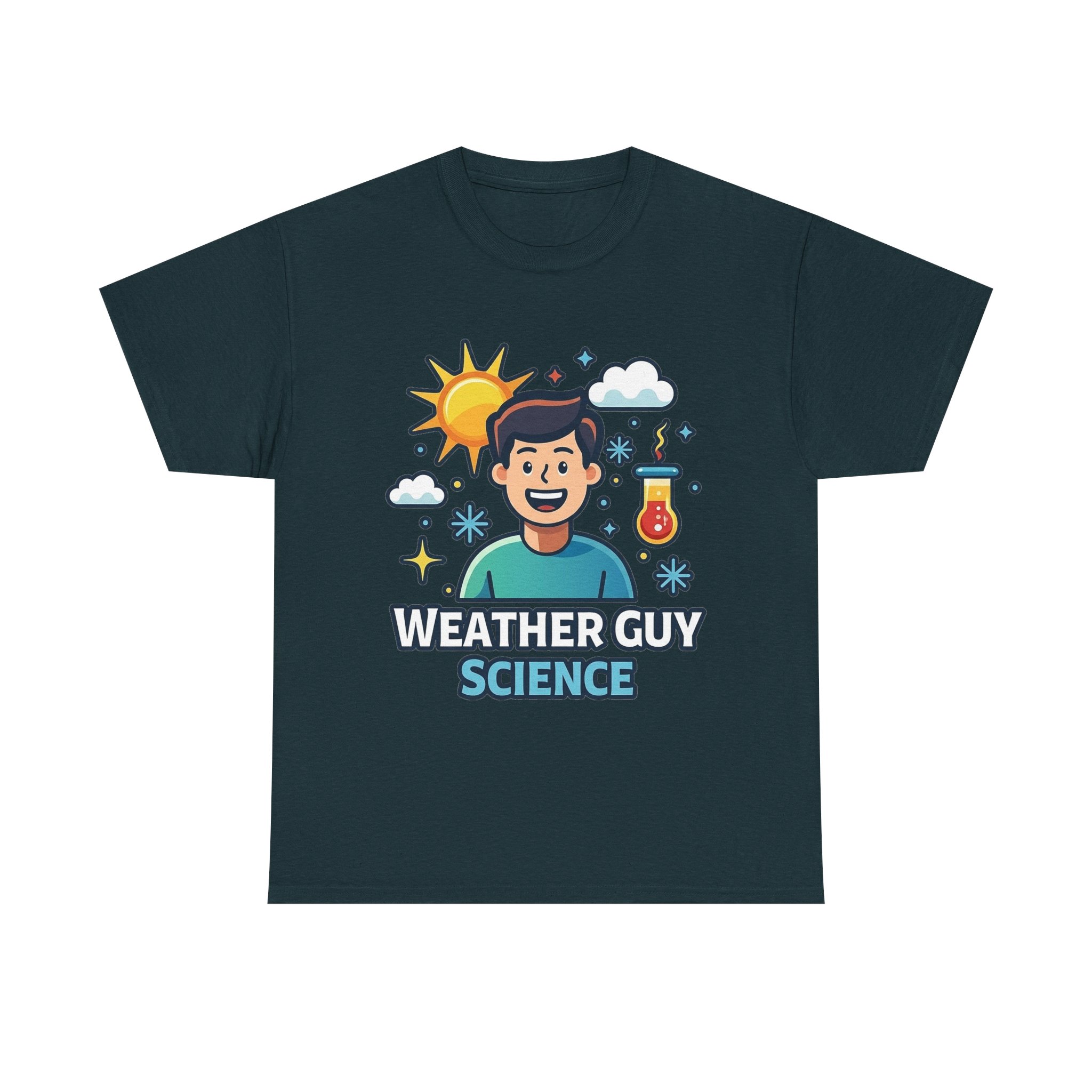Weather Guy Science T-Shirt - Front Print Only - Image 42