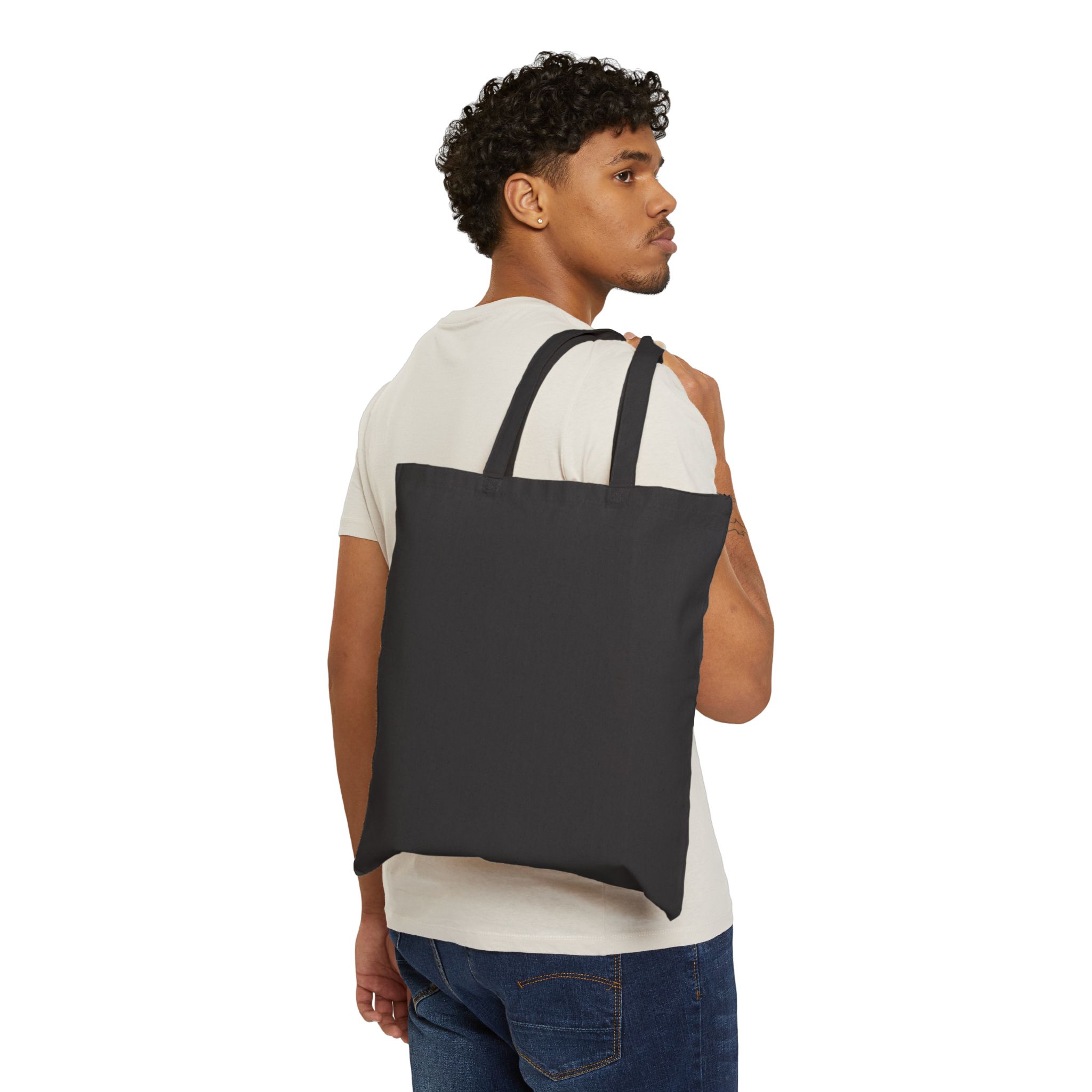 Cotton Canvas Tote Bag - Logo Only - Image 8