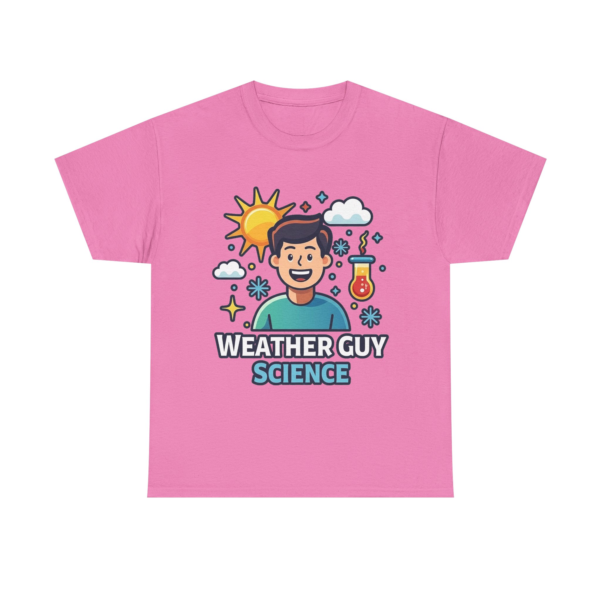 Weather Guy Science T-Shirt - Front Print Only - Image 63