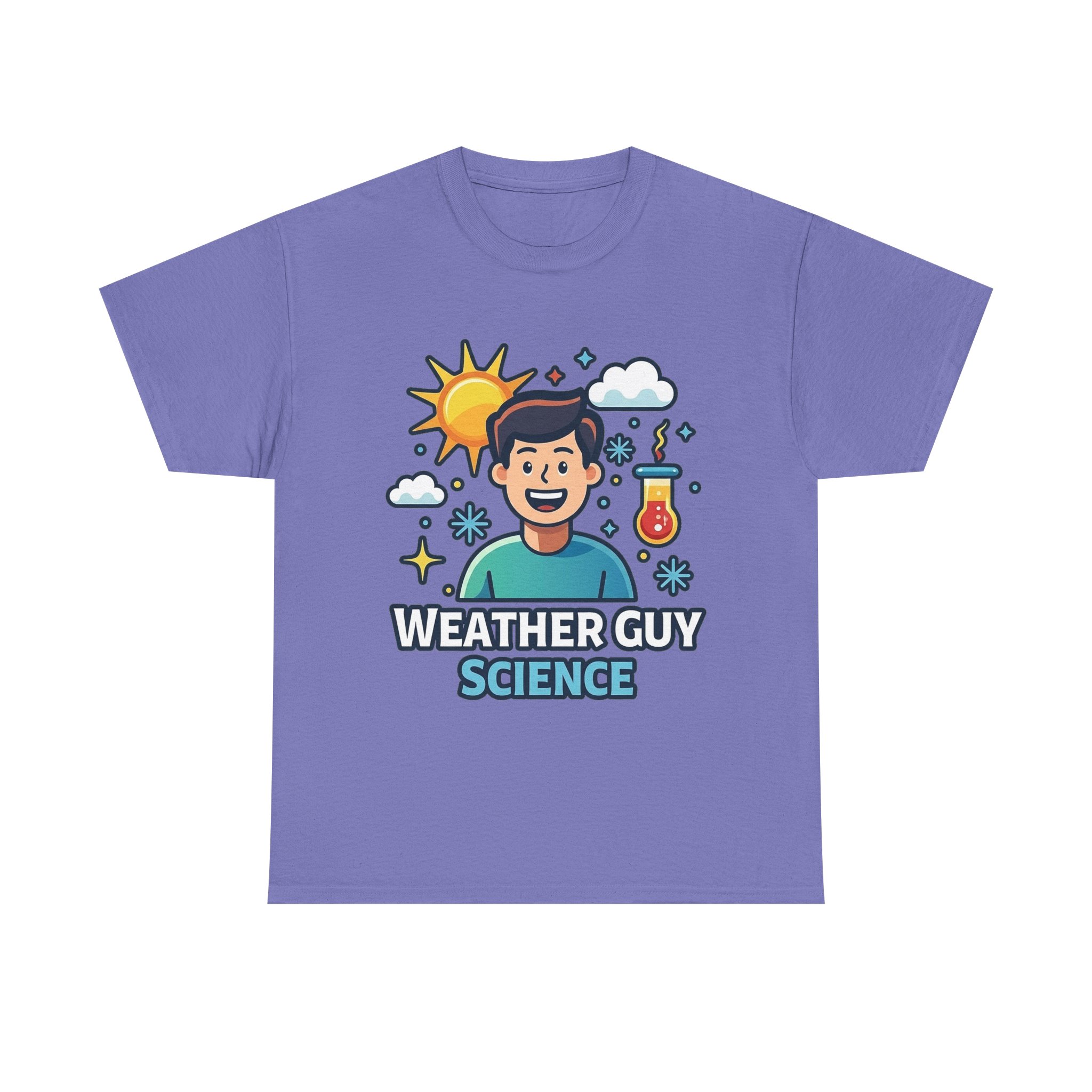 Weather Guy Science T-Shirt - Front Print Only - Image 56