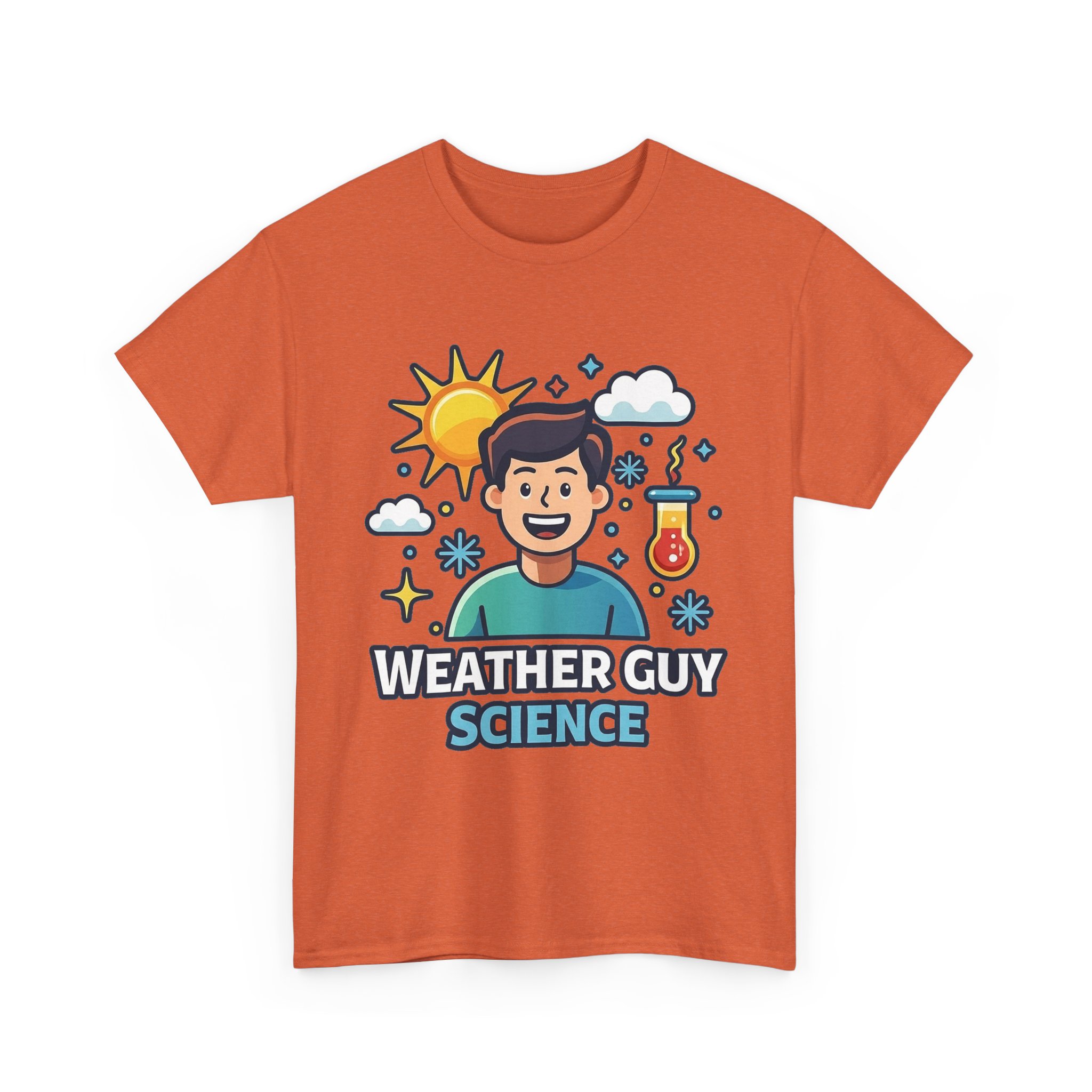 Weather Guy Science T-Shirt - Front Print Only - Image 16
