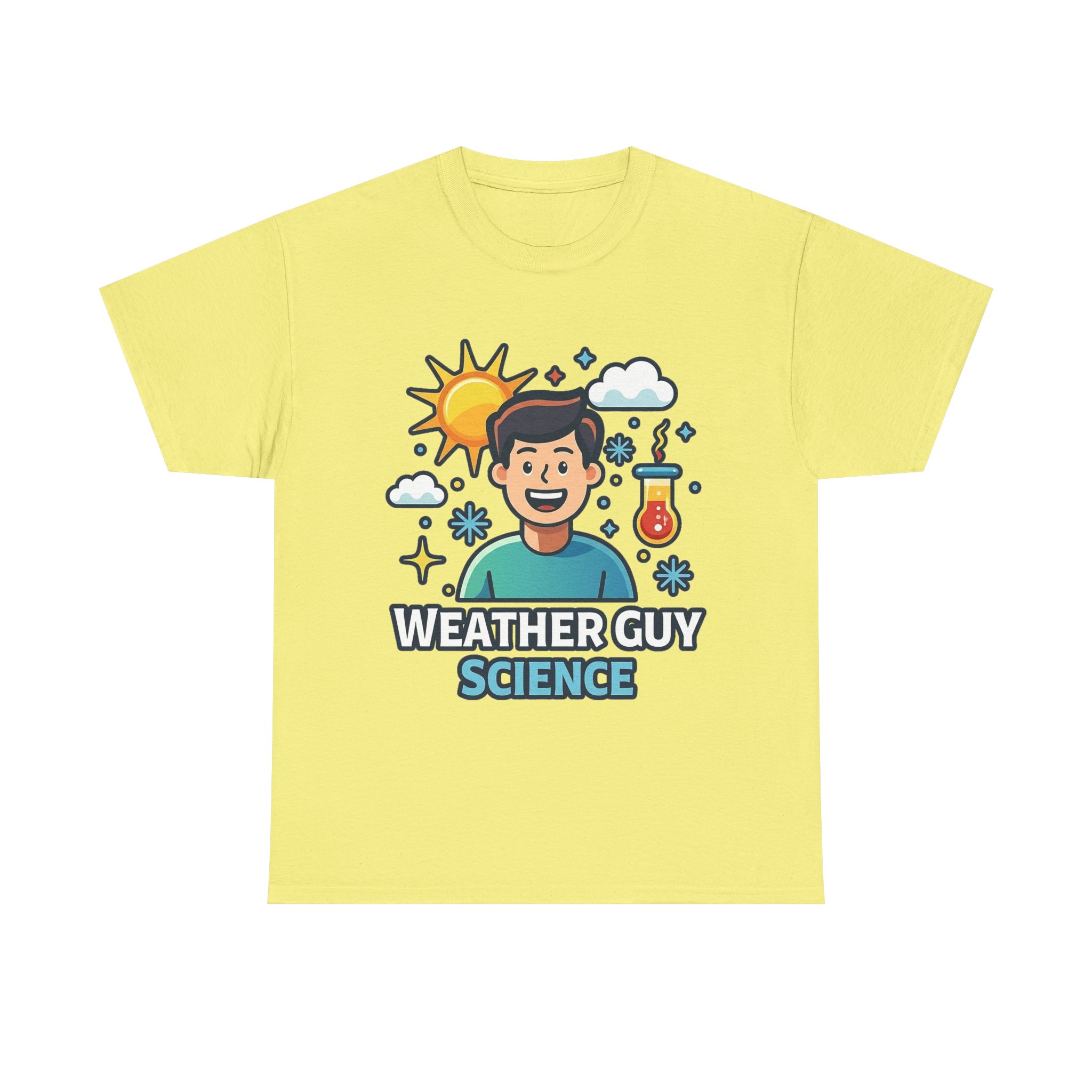 Weather Guy Science T-Shirt - Front Print Only - Image 21
