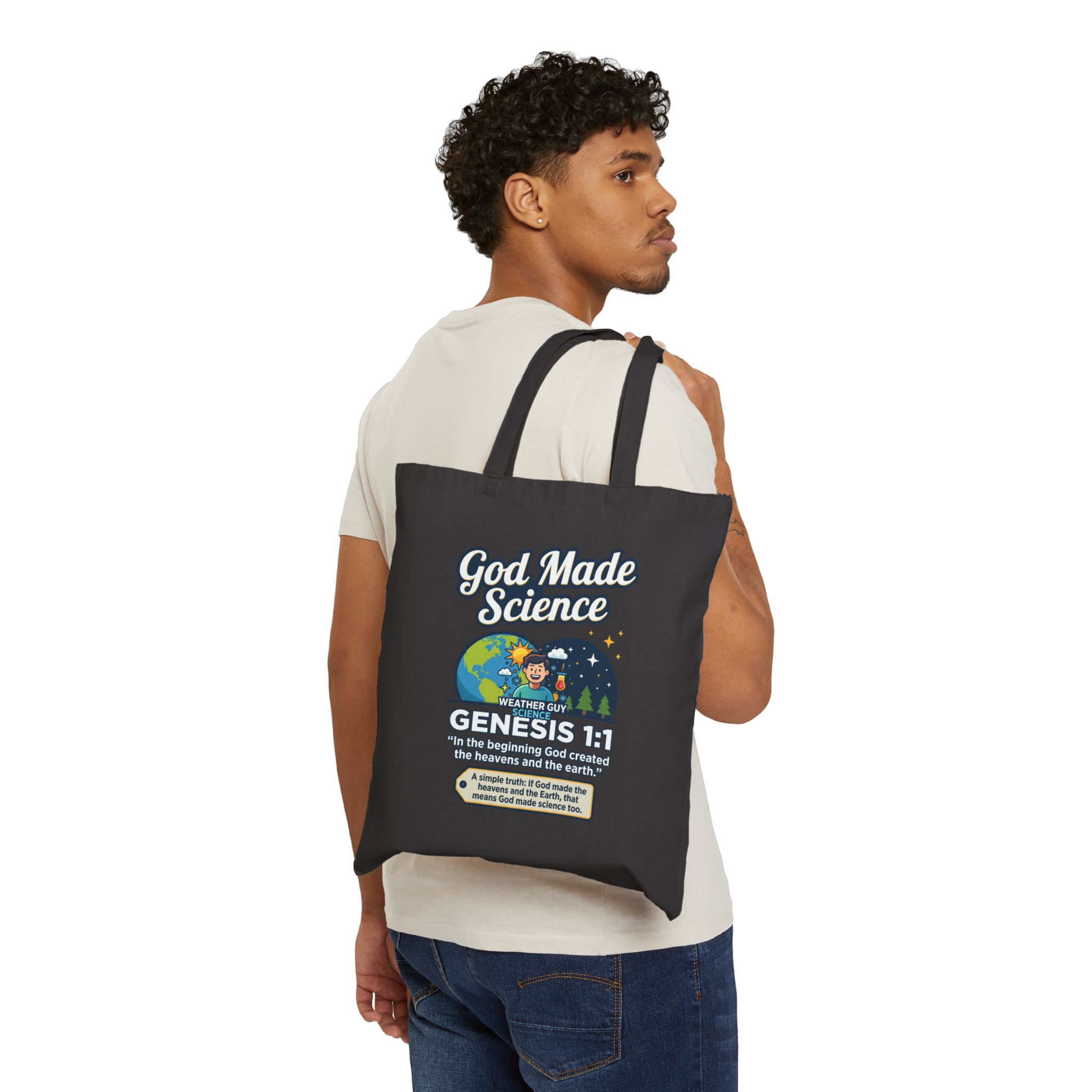 Cotton Canvas Tote Bag - Image 8