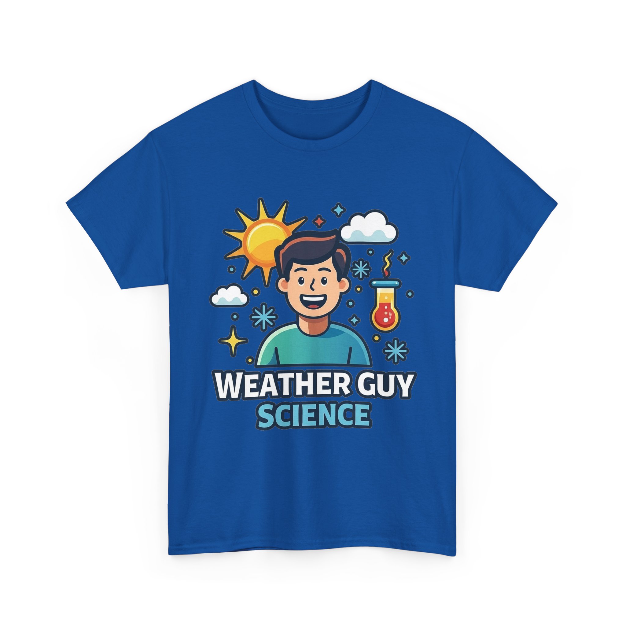 Weather Guy Science T-Shirt - Front Print Only - Image 51