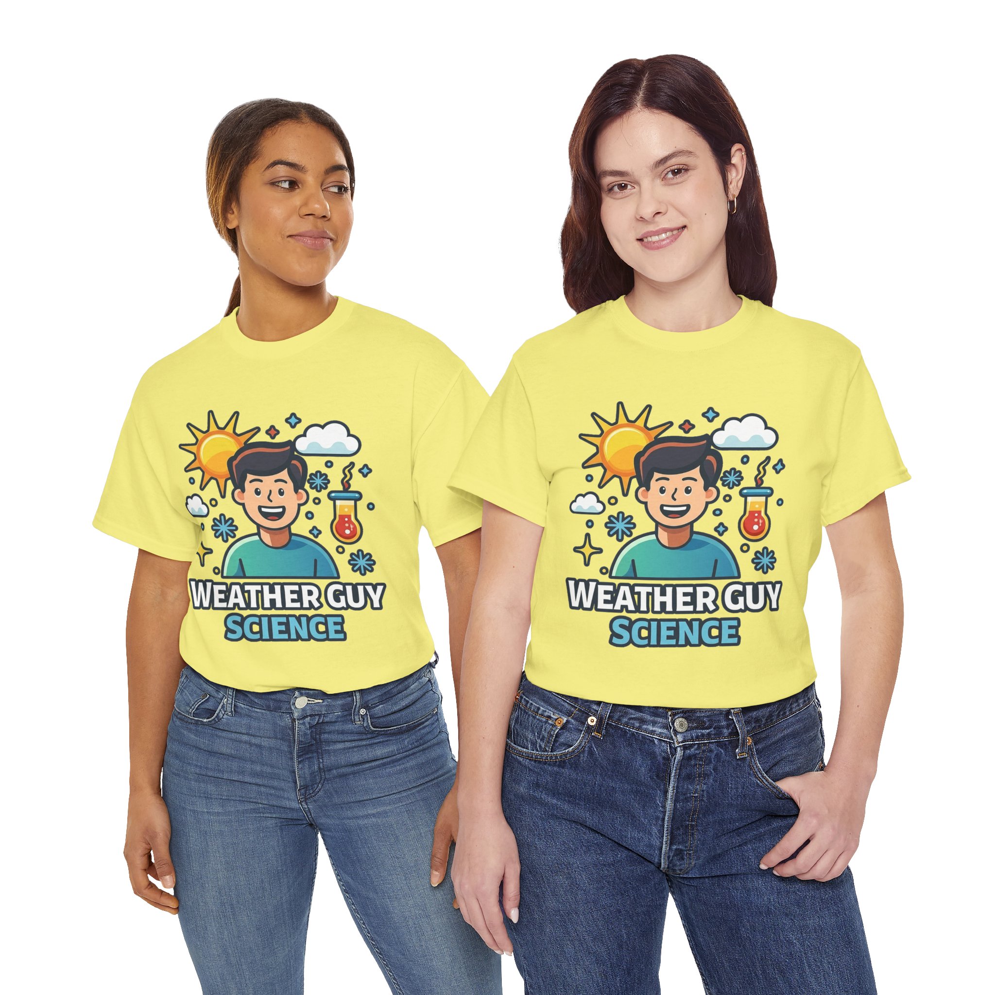 Weather Guy Science T-Shirt - Front Print Only - Image 27
