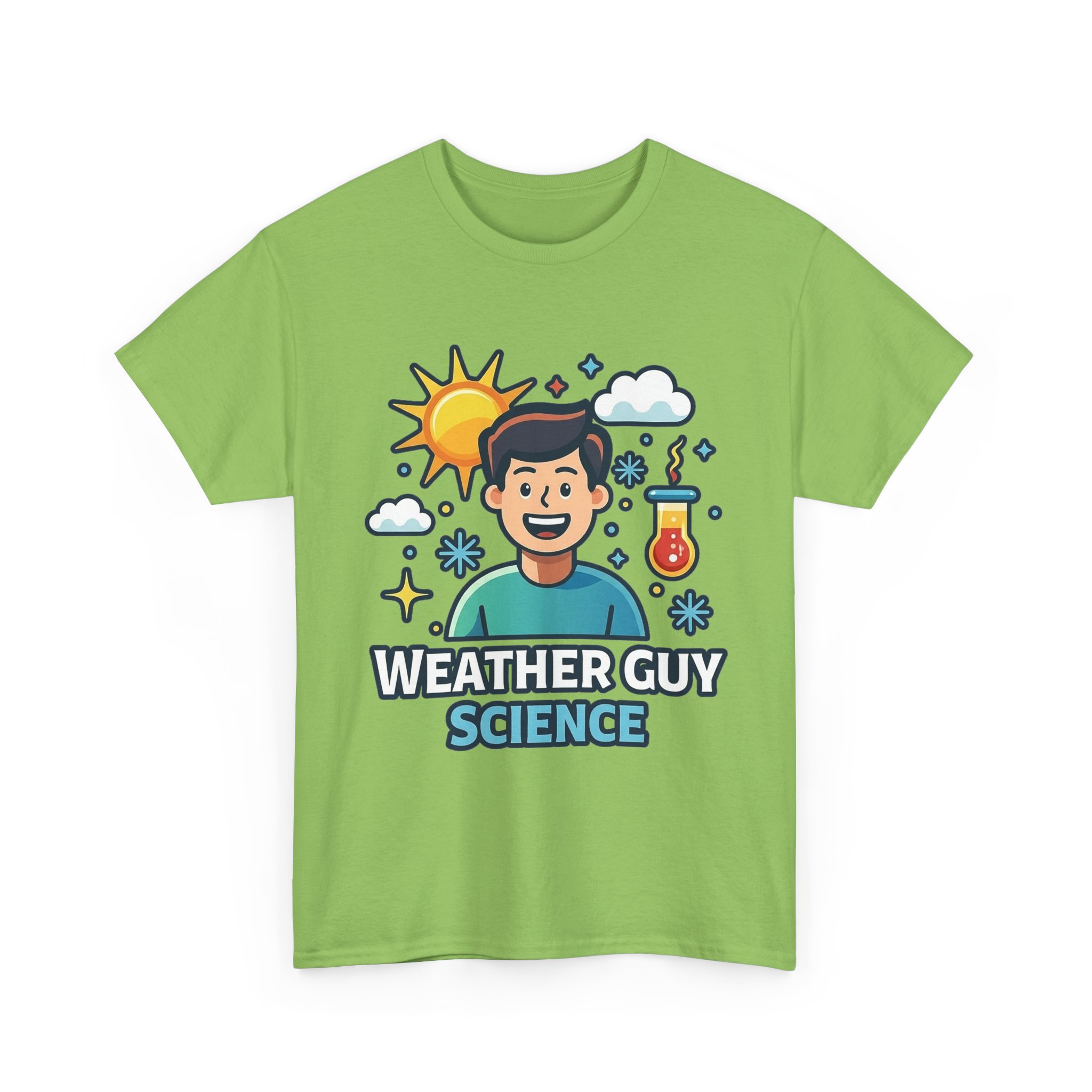 Weather Guy Science T-Shirt - Front Print Only - Image 30