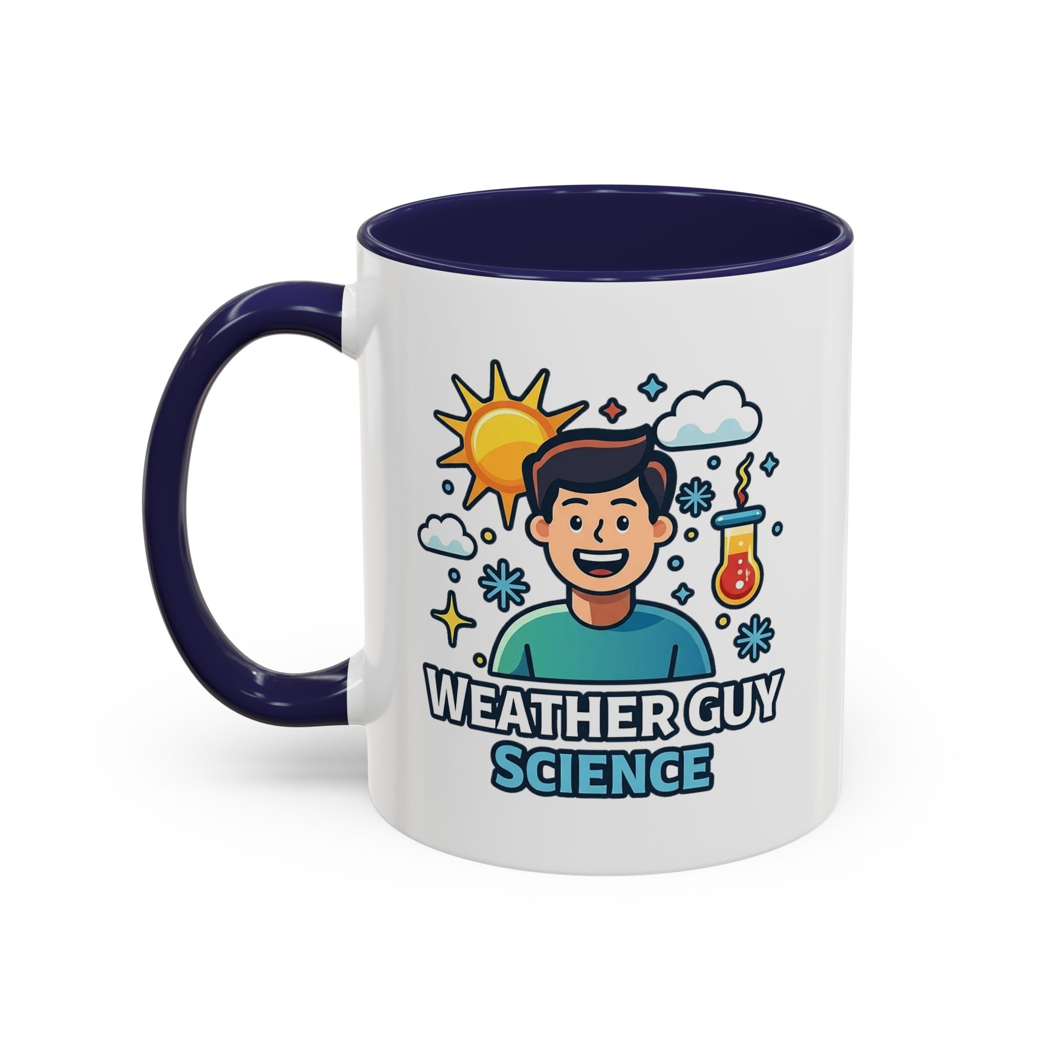God Made Science Coffee Mug — "Genesis 1:1" Christian Faith & Science Accent Mug - Image 4