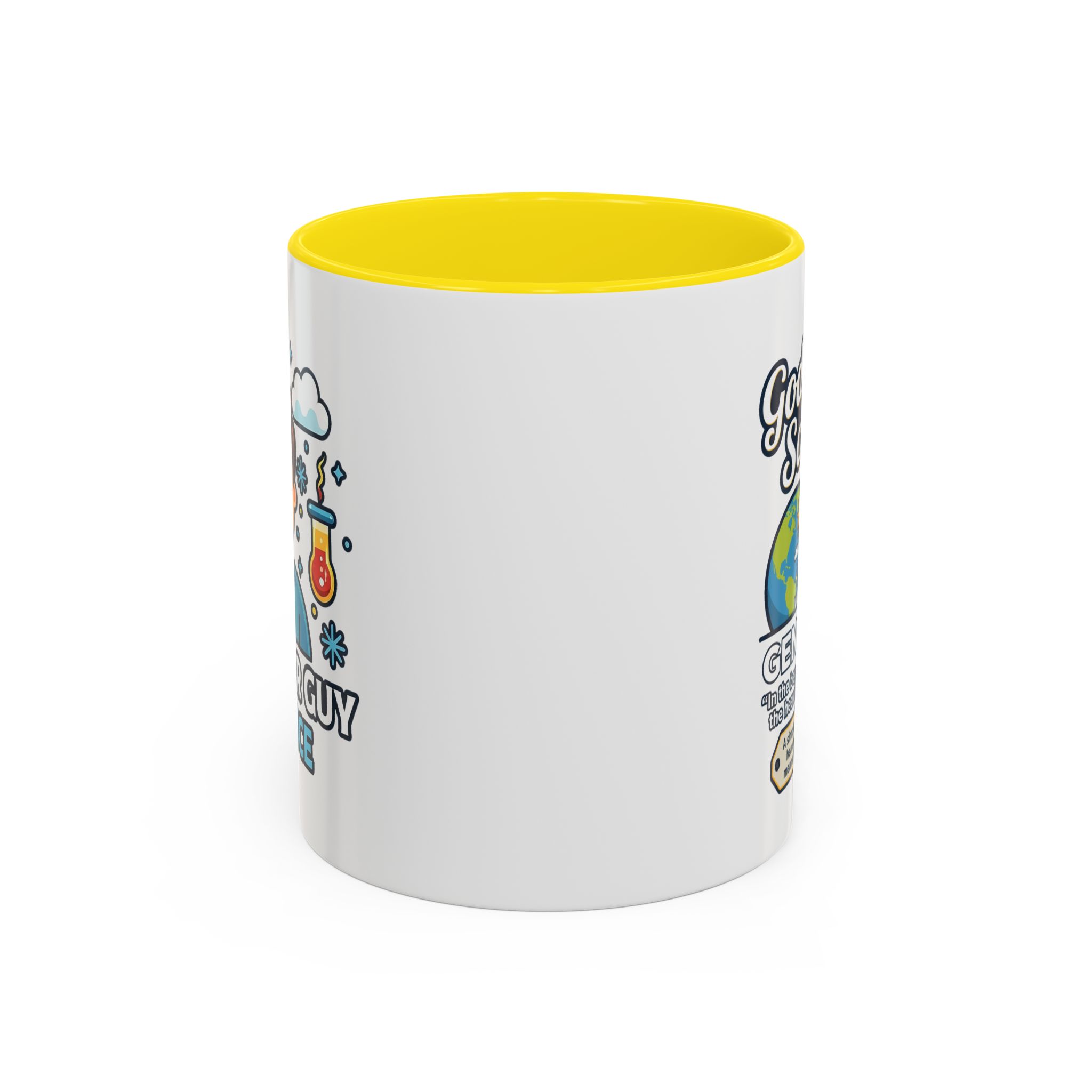 God Made Science Coffee Mug — "Genesis 1:1" Christian Faith & Science Accent Mug - Image 57