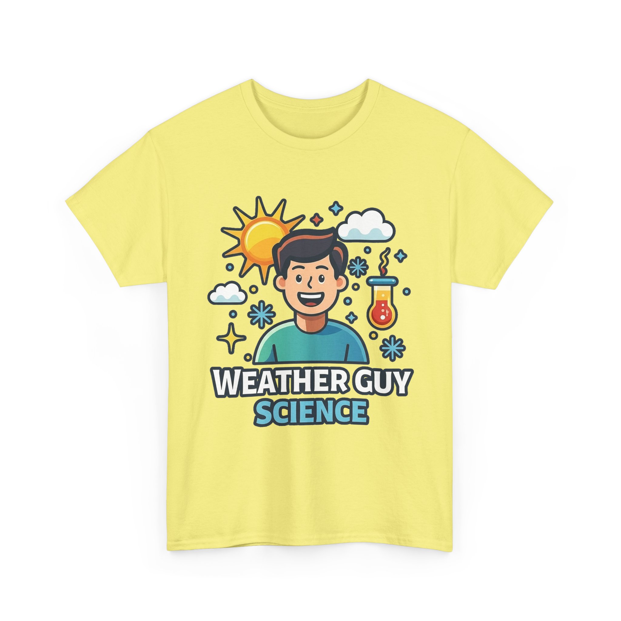 Weather Guy Science T-Shirt - Front Print Only - Image 23
