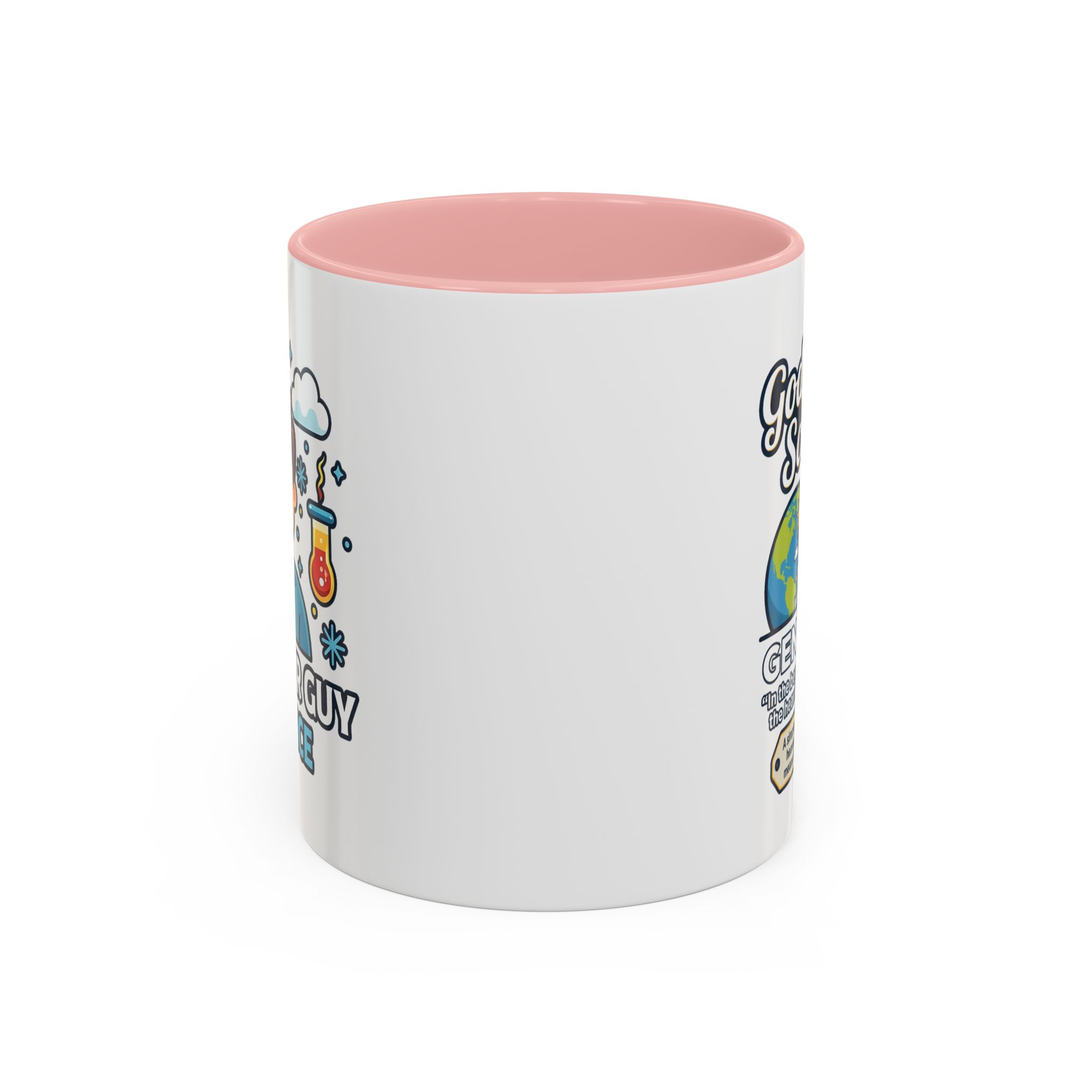 God Made Science Coffee Mug — "Genesis 1:1" Christian Faith & Science Accent Mug - Image 12