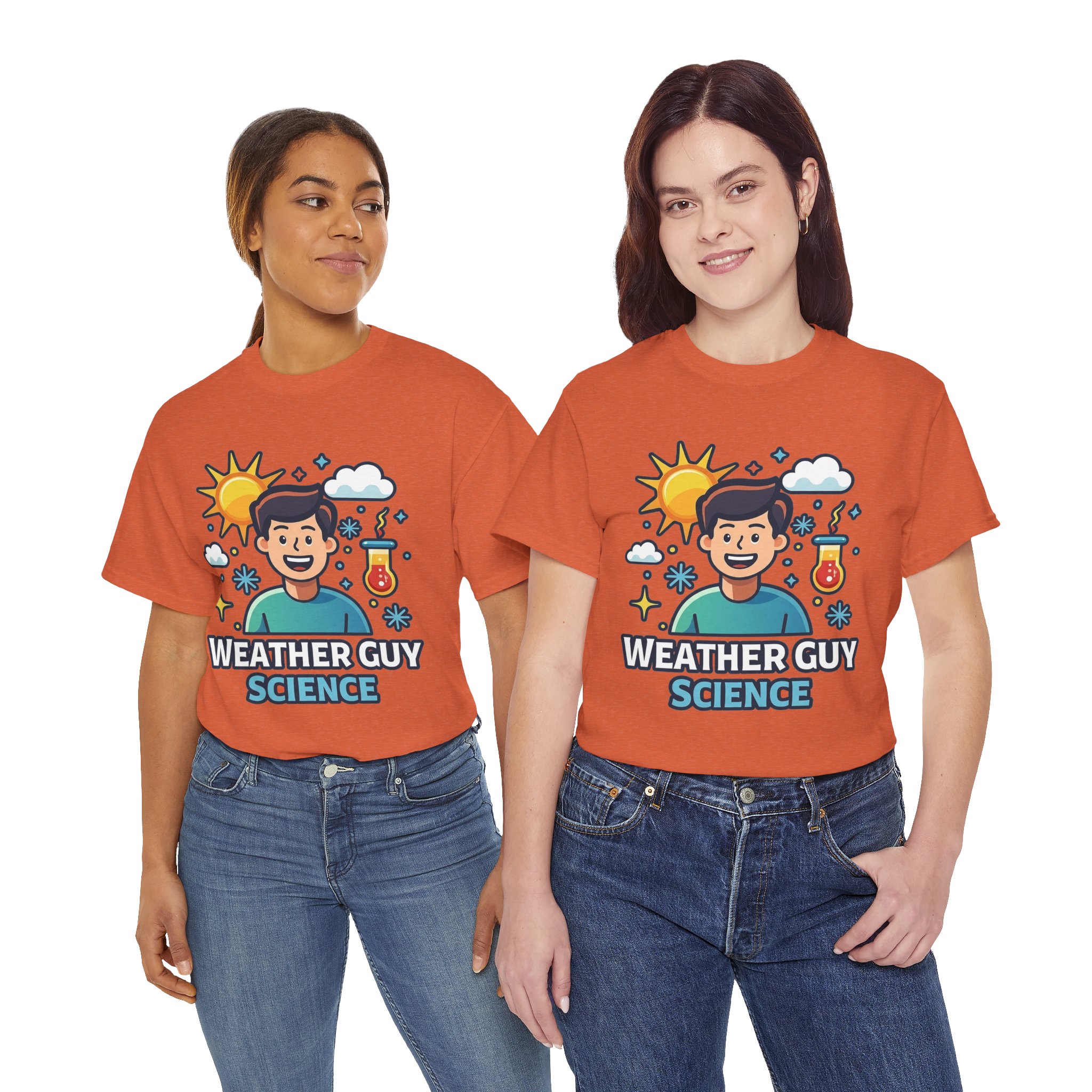 Weather Guy Science T-Shirt - Front Print Only - Image 20
