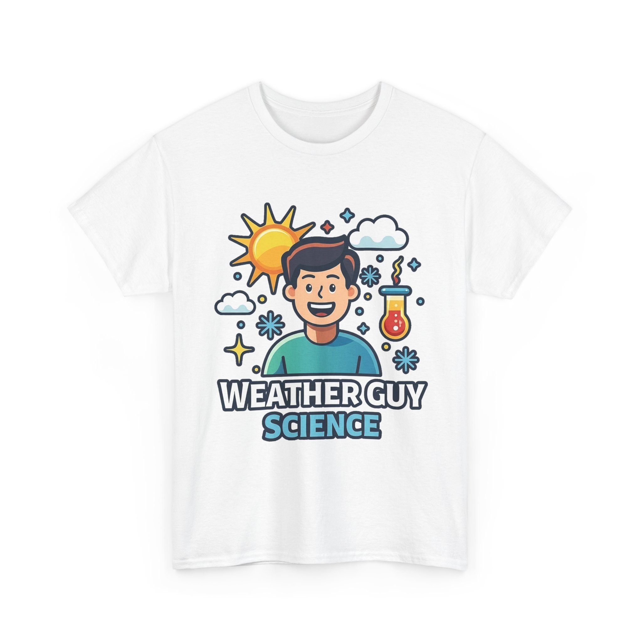 Weather Guy Science T-Shirt - Front Print Only - Image 3