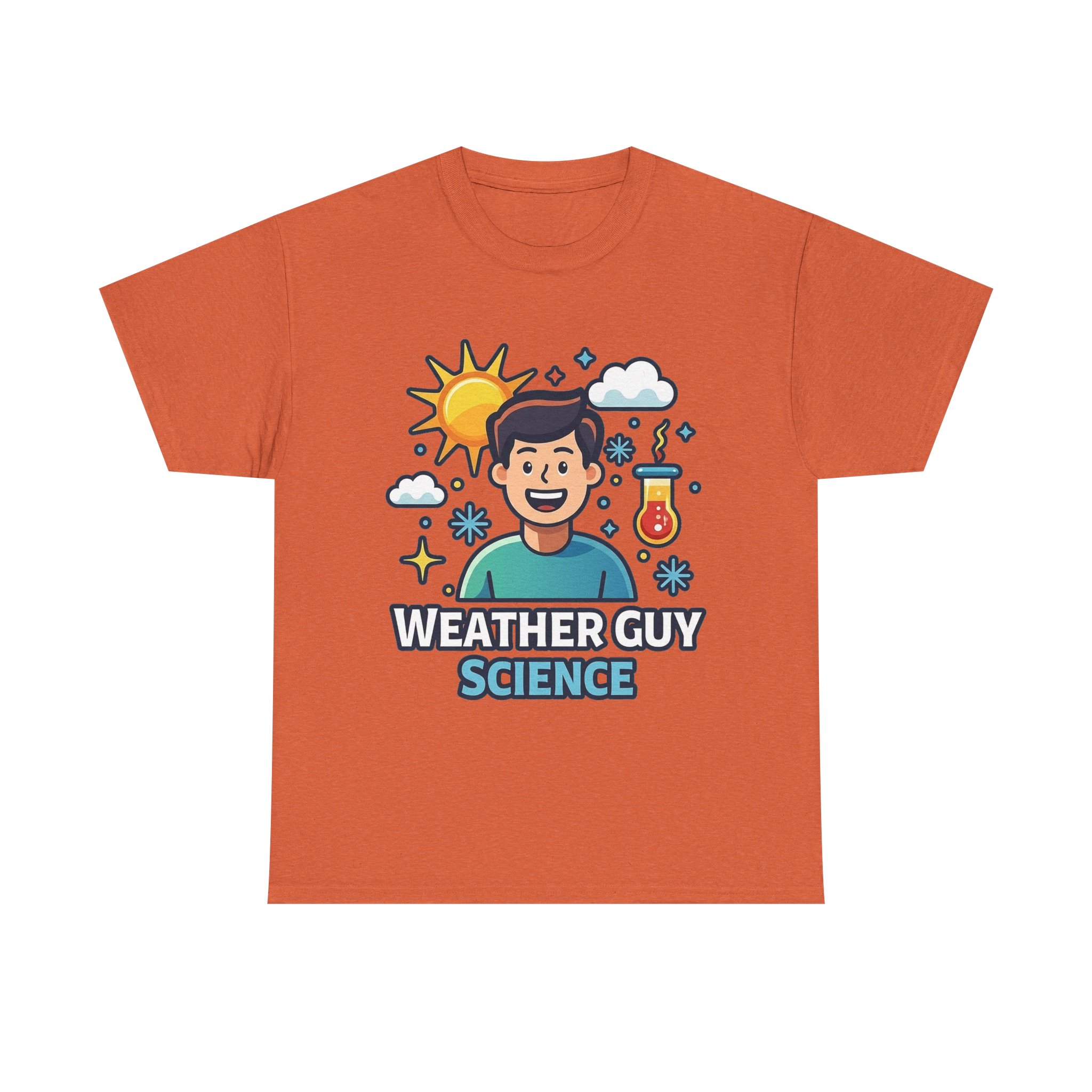 Weather Guy Science T-Shirt - Front Print Only - Image 14