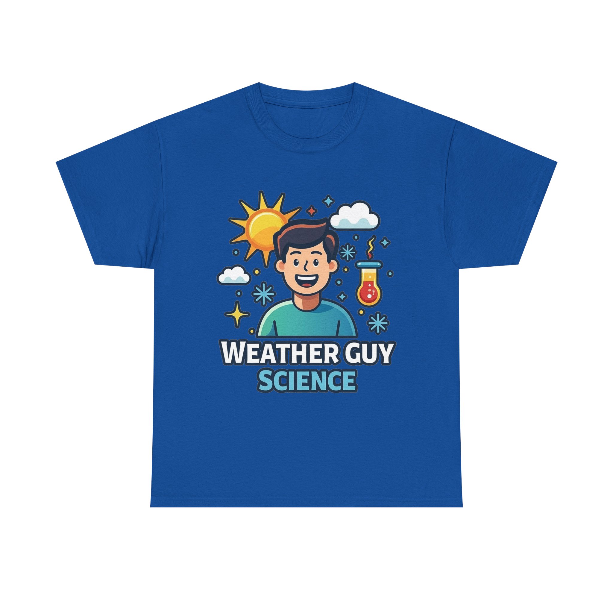 Weather Guy Science T-Shirt - Front Print Only - Image 49