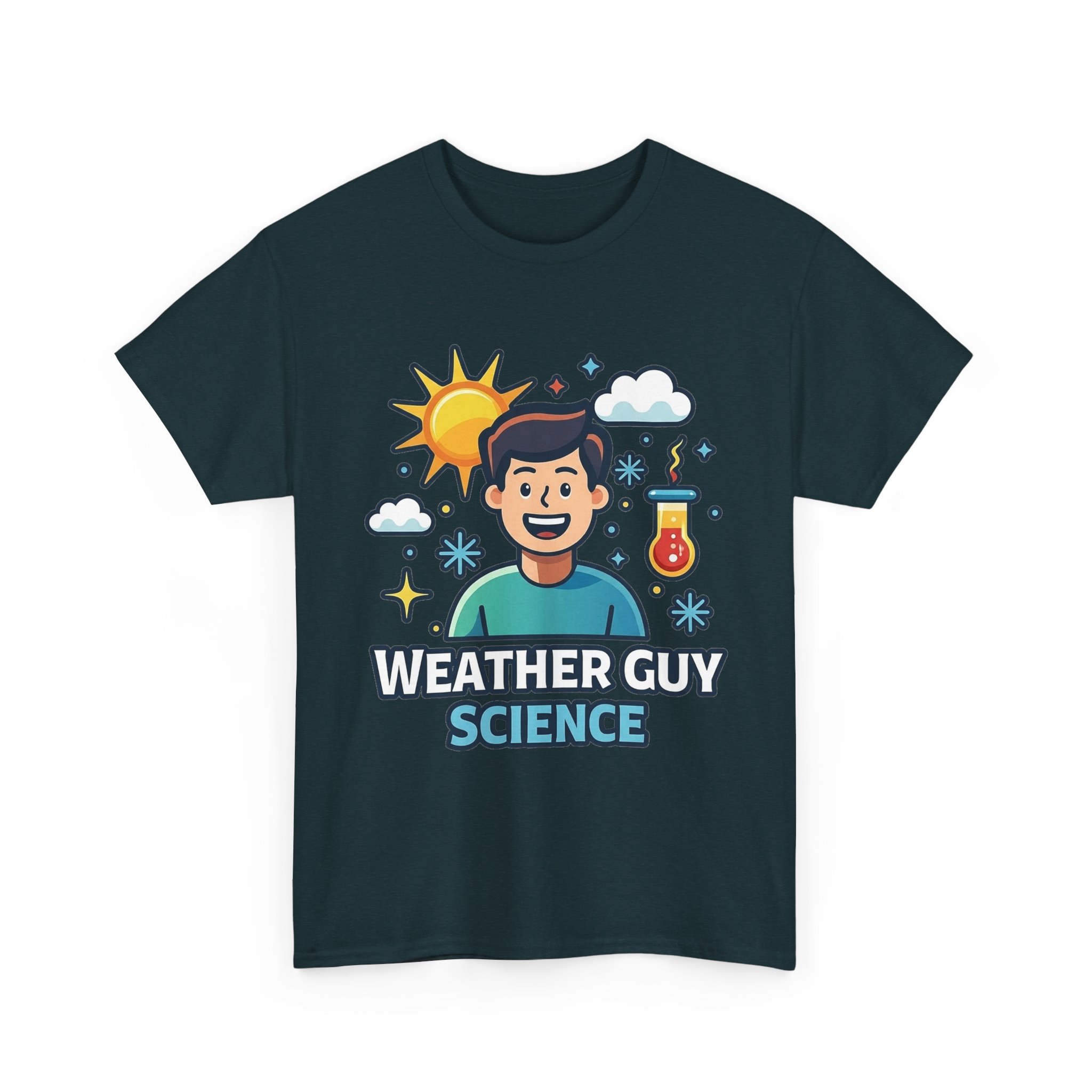 Weather Guy Science T-Shirt - Front Print Only - Image 44