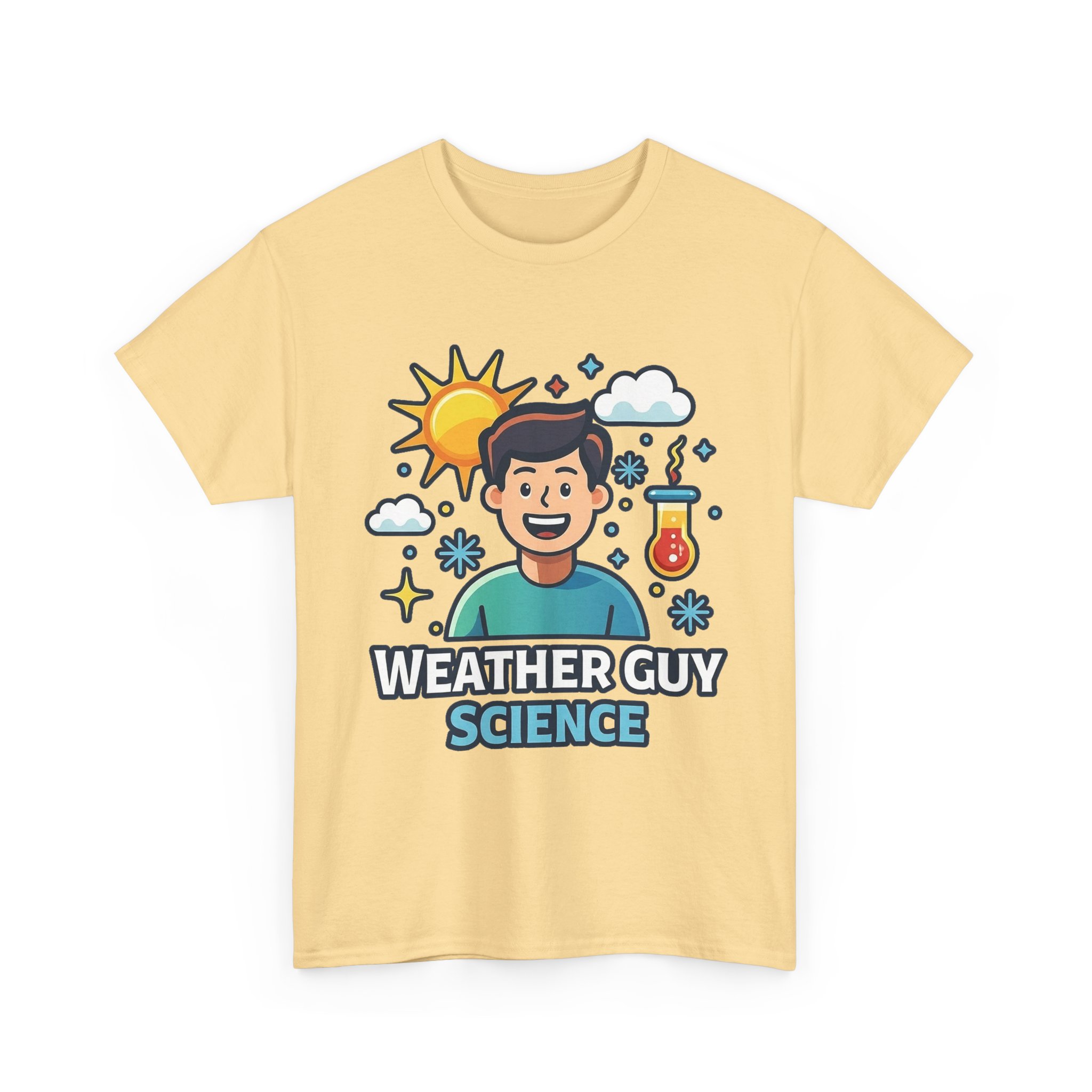 Weather Guy Science T-Shirt - Front Print Only - Image 9