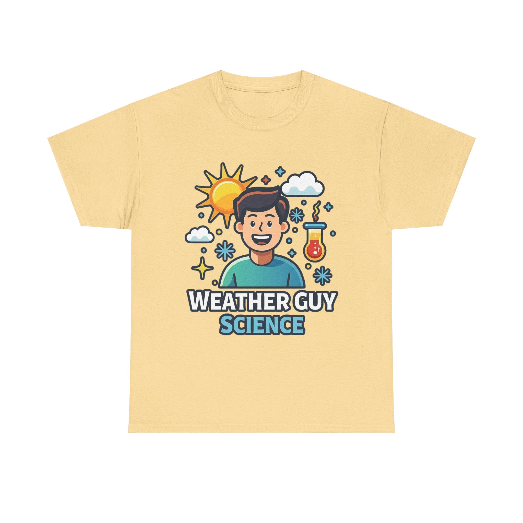 Weather Guy Science T-Shirt - Front Print Only - Image 7